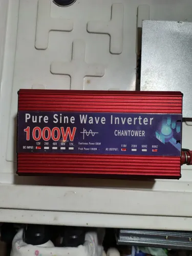 Inversor de tensão 12v /110v  Onda senoidal pura