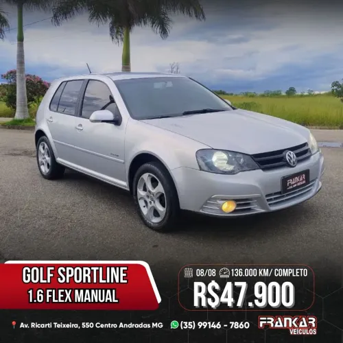 Volkswagen Golf Sportline 1.6 MI Total Flex 8V 4P 2008