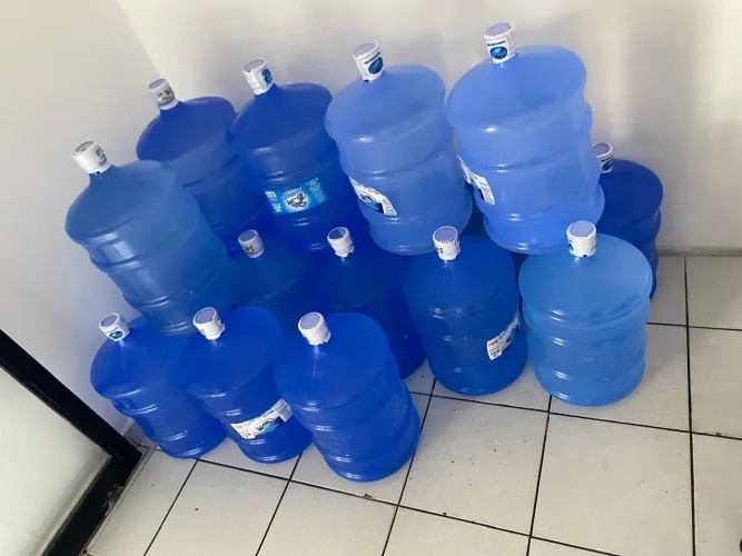 Garrafão de água cheio