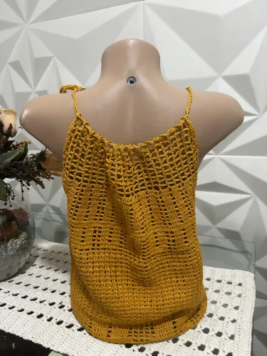 Blusas de crochê 