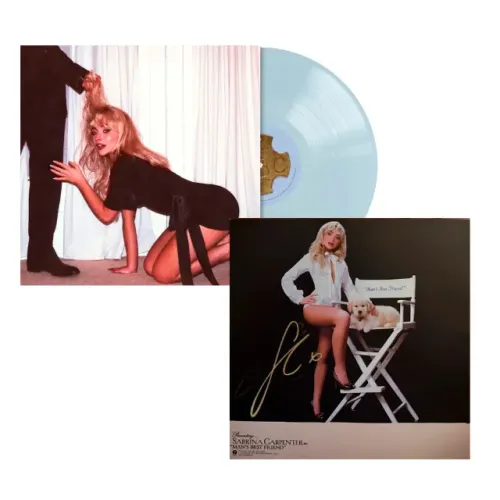 (Autografado) Sabrina Carpenter Man's Best Friend vinil + Card Autografado