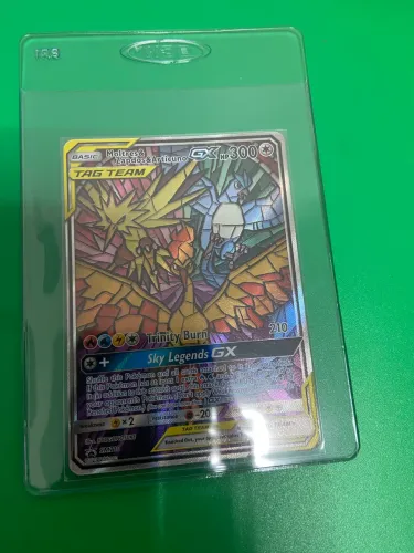 Carta moltres & zapdos & artículo gx Pokémon