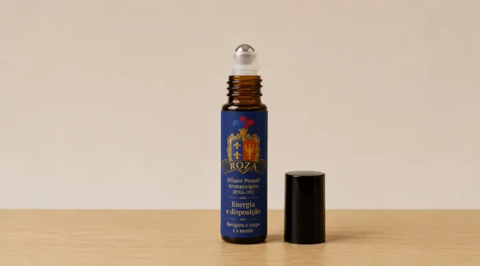 Roll-On Aromaterápico Natural Energia Disposição