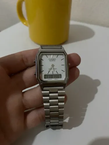 Relógio Casio Vintage Analógico e Digital ? R$ 130,00