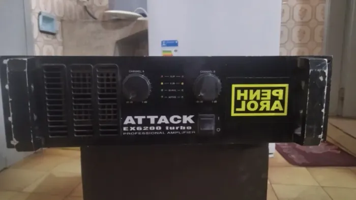 Amplificador potência ATTACK 6200