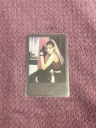 Photocard original da Lisa do Blackpink da era Kill This Love