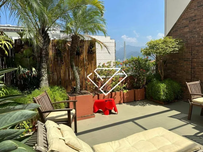 Cobertura com 3 quartos à venda, 272 m² por R$ 4.950.000 - Lagoa - Rio de Janeiro/RJ