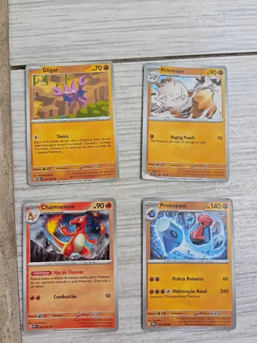 Cartas de pokémon originais