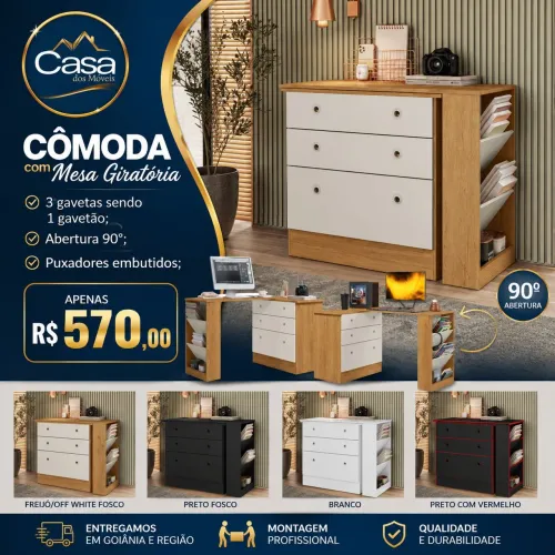 Cômoda Escrivaninha
