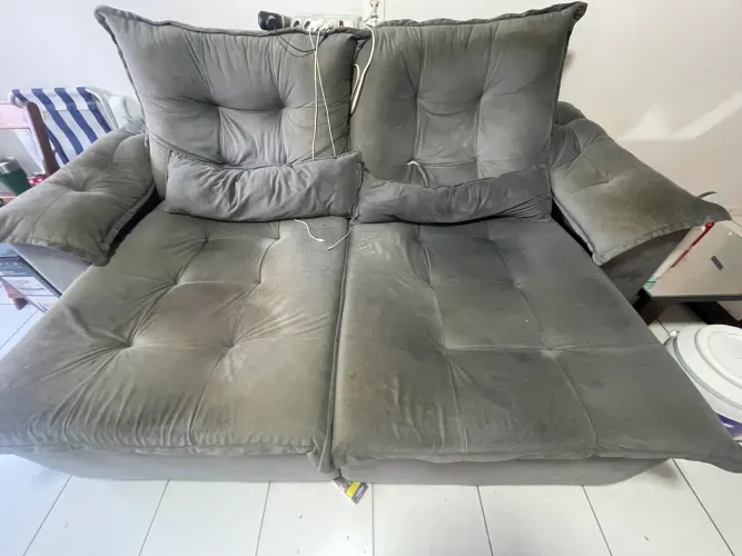 Sofá retrátil 2 lugares