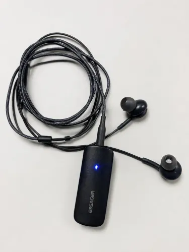Receptor Bluetooth 5.3 Essager | Novo | USB-C | Entrada P2 | Cartão de Memória