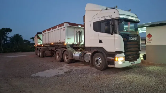 Carreta basculante Bitrem