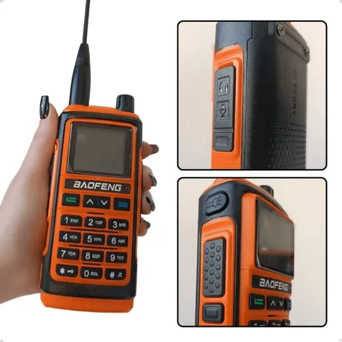 Rádio comunicador baofeng uv17 novos, lacrados