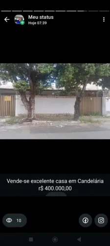 Vende-se excelente casa em Candelária 