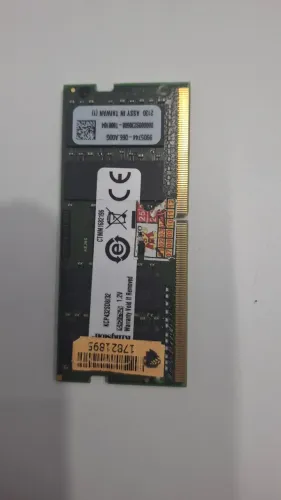 Memória notebook Kingston 32 GB DDR4 3200 MT/s