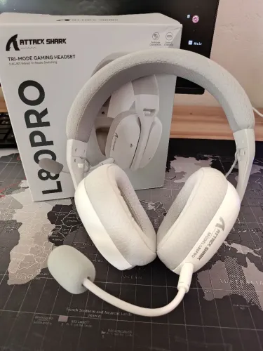 Attack Shark L80 Pro Headset Branco