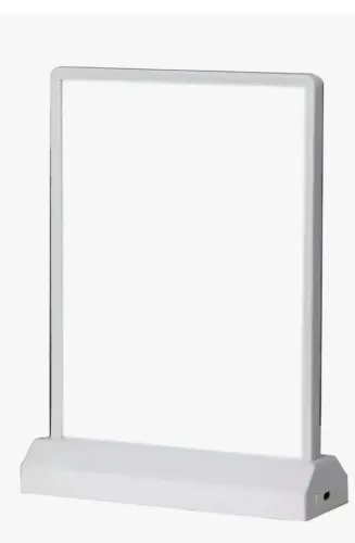 Display Luminoso com bateria recarregável 