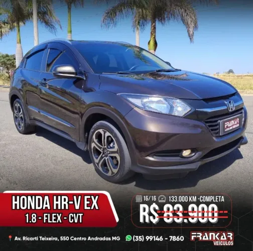 Honda HR-V EX 1.8 Flexone 16V 5P Aut. 2016