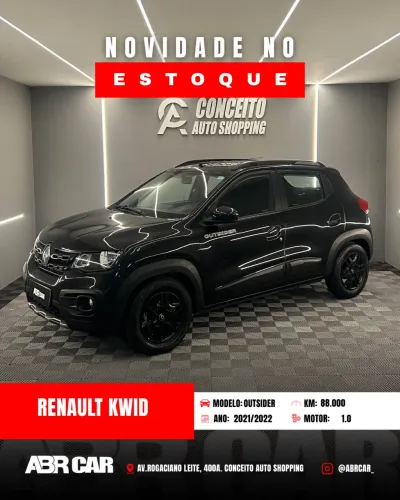 Renault Kwid Outsider 1.0 Flex 12V 5P Mec. 2022