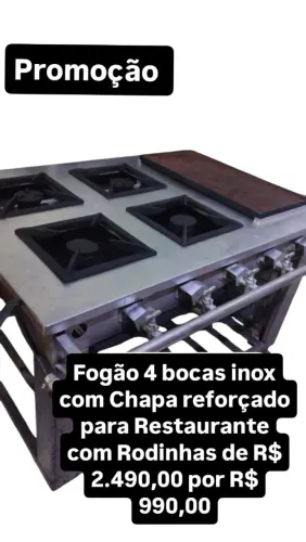 Fogão industrial
