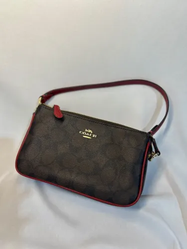 Bolsa Coach Nolita Signature Canvas Original Usada Marrom