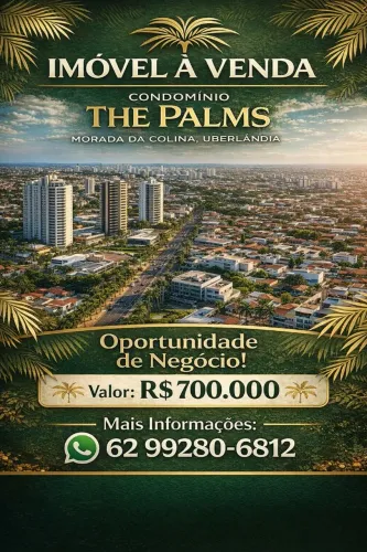 CASA A VENDA CONDOMÍNIO THE PALMS UBERLÂNDIA
