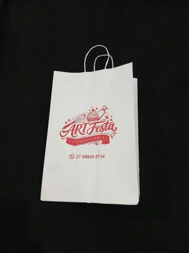 Bolsa de Papel 120g Branca