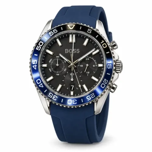 Relógio Masculino Hugo Boss Runner 43 mm azul - Novo na Caixa - 1514245