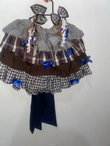 SAIA JUNINA FEITA A MÃO