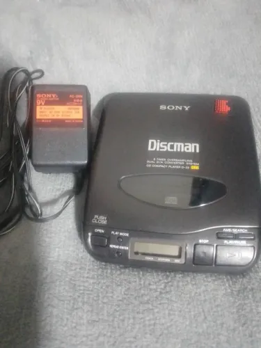 Disca Man Sony D-33 (usado) em bom estado, funcionando 