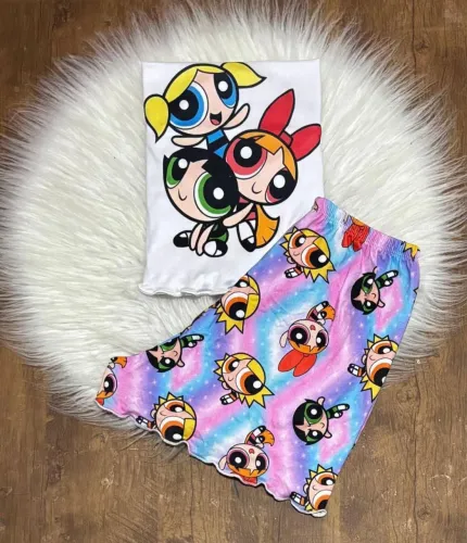Pijama infantil menina