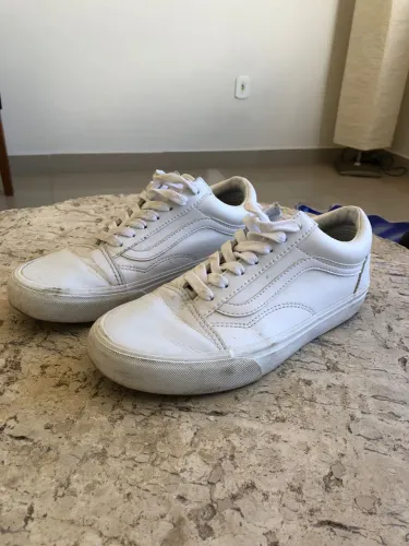Tênis Vans Old Skool Branco Original