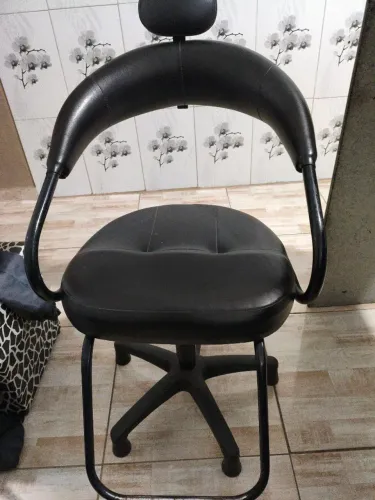 Cadeira de salão não hidráulica