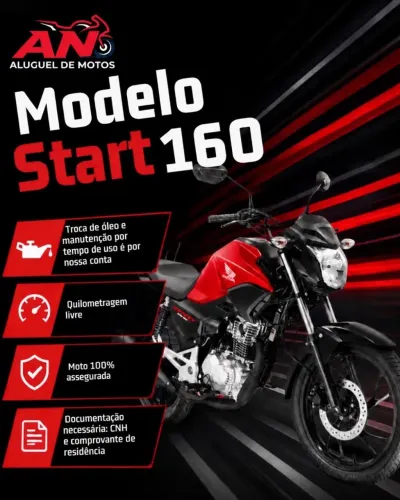 Start 160 disponivel p locação