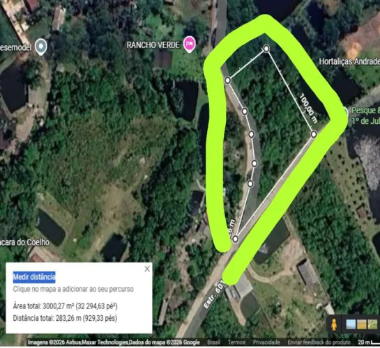  chácara em itapoa - área com 3 mil metros quadrados perto do CTG 
