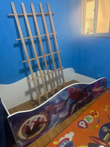 Cama infantil homem aranha