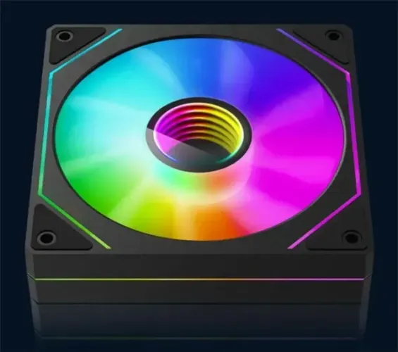 Cooler Gabinete Prism 4 Rs 120mm Argb Preto Reverso Espelho