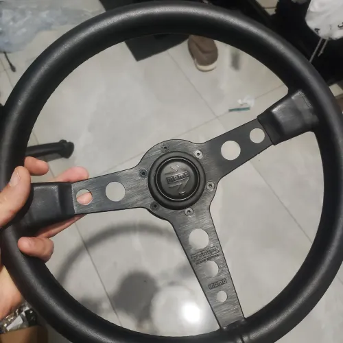 Volante para carro couro