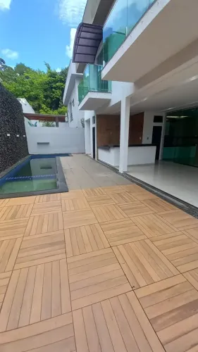 Montenegro Boulevard, linda casa 4 suítes, piscina.