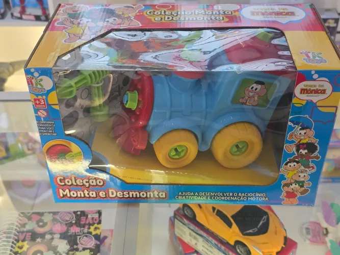 Monta e Demonsta Infatil Coleção Turma da Mônica 