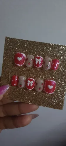 Kit Press on nail (Postiça de gel artesanal)