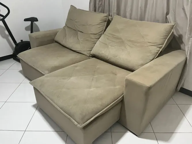 Sofá reclinável