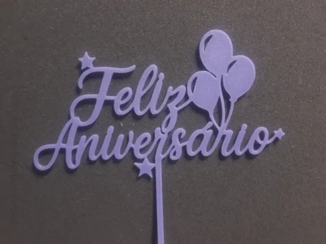 Tipo de bolo reutilizável 3D