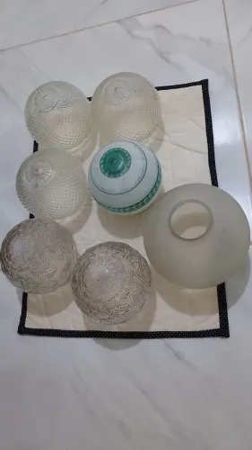 Cúpulas de vidro.