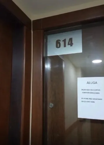 SALA COM VAGA PARA ESCRITÓRIO MOBILIADA NA GETULIO VARGAS