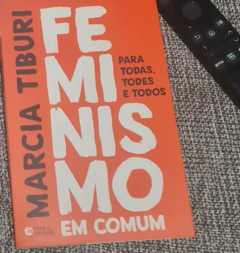 Livro: Feminismo em Comum - Marcia Tiburi (Rosa dos Tempos) usado