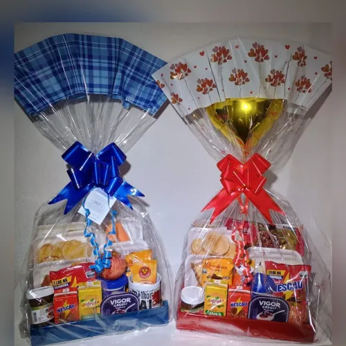 Cestas para café da manhã 