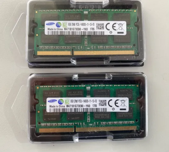 Memória Samsung 16GB (2x8GB) 1866mhz PC3L - Notebook