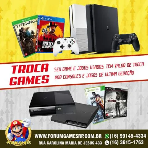 Tá Encostado seu Game, Traga na Forum Games que Compramos Avista