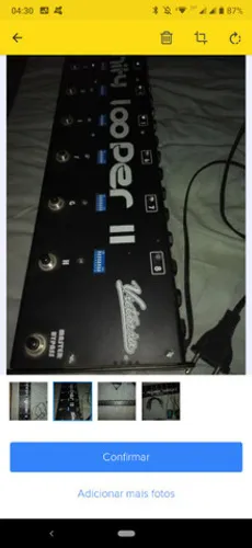 Controlador de pedais estilo Carl Martin Octaswitch